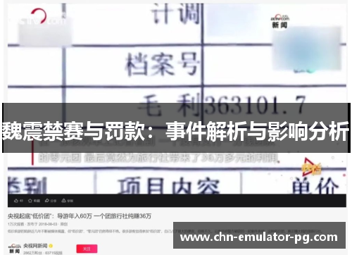 魏震禁赛与罚款：事件解析与影响分析